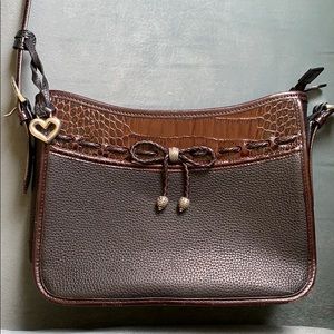 Medium-sized Brighton purse with long strap